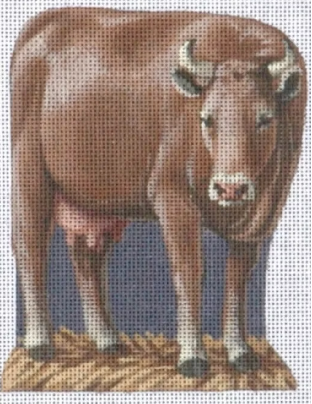 Standing Cow (Nativity) Canvas