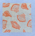 Shell Square 6x6 Canvas