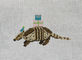 Party Animal Armadillo Canvas