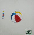 Beach Ball Mini Canvas