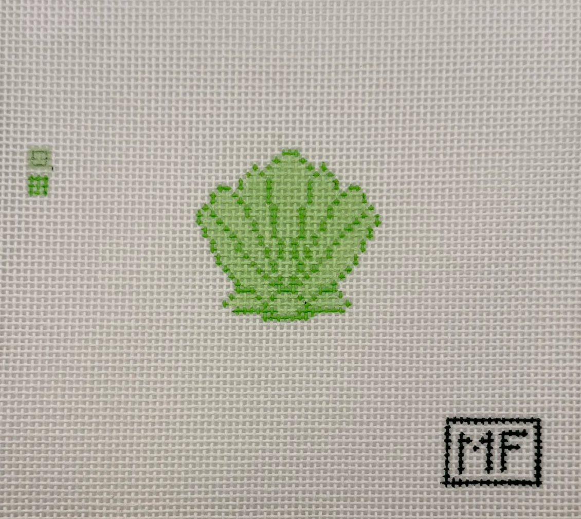 Green Shell Mini Canvas