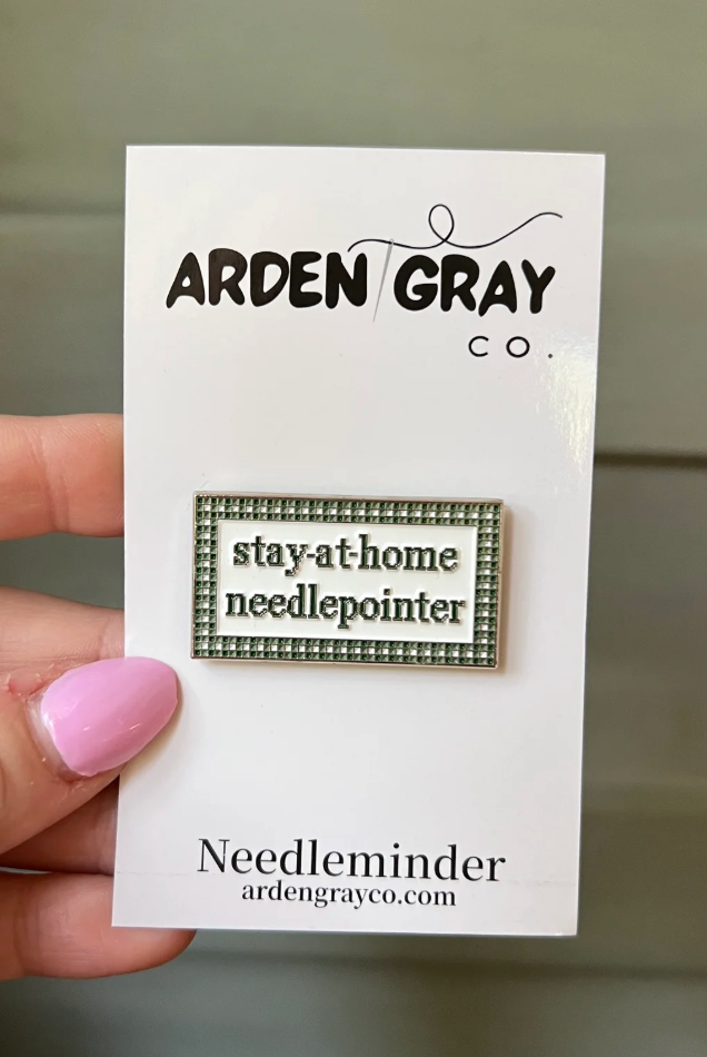 Stay at Home Needlepointer Needle Minder