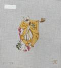 Bowing Wiseman-Mistletow (Nativity)