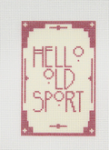 Hello Old Sport Canvas