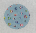 Lost My Marbles (18m) Round Canvas