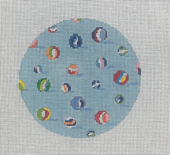 Lost My Marbles (18m) Round Canvas