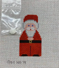 Santa Stitch It Angel Canvas