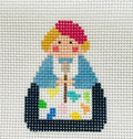 Artist Stitch It Angel Canvas