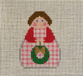 December Stitch It Angel Canvas