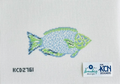 Blue and Green Parrotfish Canvas
