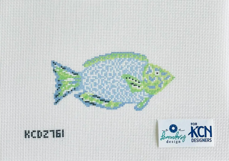 Blue and Green Parrotfish Canvas