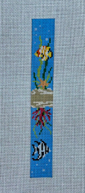 Ocean Floor Key Fob Canvas
