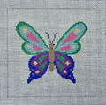 Butterfly 6" Square Canvas