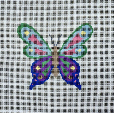 Butterfly 6" Square Canvas