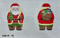 Woodsman Santa Two Sided (13 mesh) Canvas