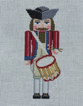 Liberty Drummer Nutcracker 6.5" Canvas