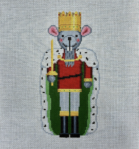 Mouse King Nutcracker 6.5" Canvas