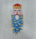 Pinecone Nutcracker Canvas