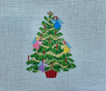 Angel Tree Ornament Canvas