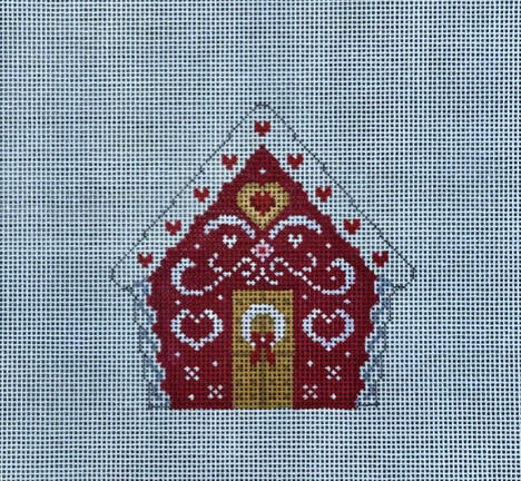 Red Velvet Lace Canvas