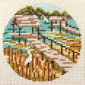 Marsh 4" Round Canvas