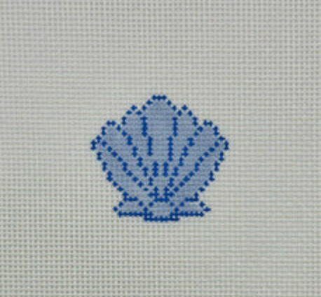 Blue Shell Mini Canvas