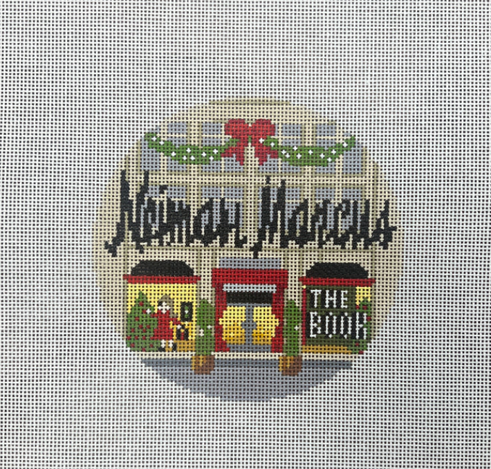 Neiman Marcus Round Canvas