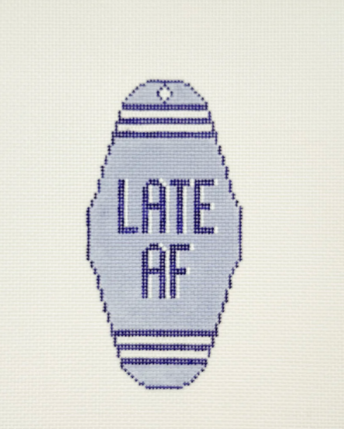 Late AF Hotel Key Canvas