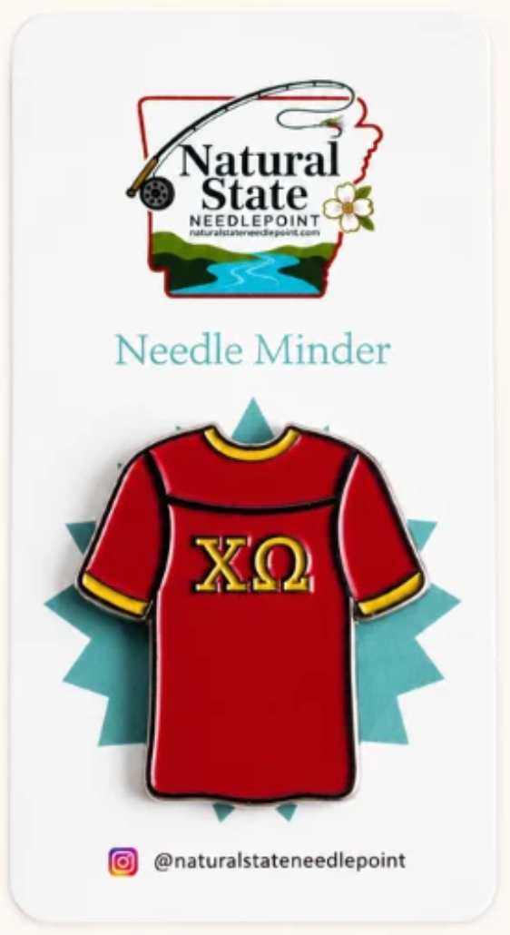 Chi Omega Jersey Needle Minder