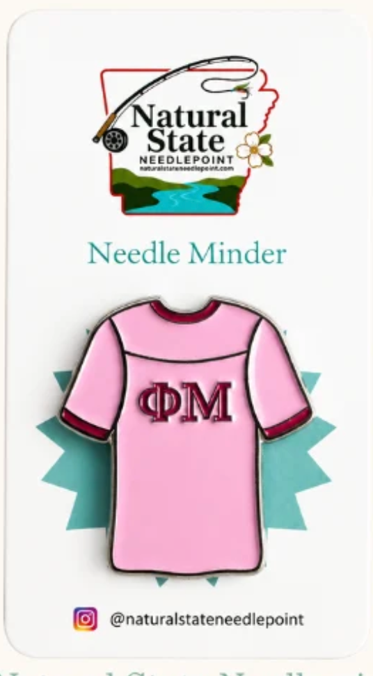 Phi Mu Jersey Needle Minder