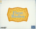 First Rodeo Canvas