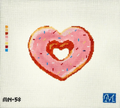 Cupid's Glazed Donut Canvas