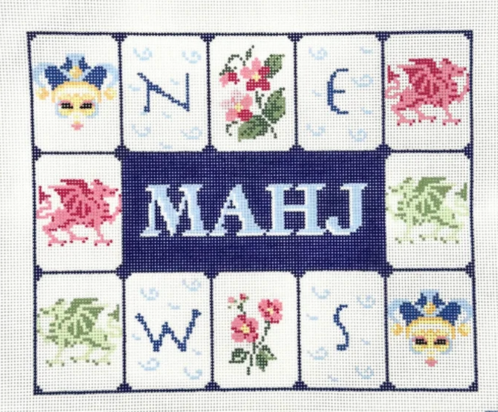 Mahjong Tile Bag Canvas