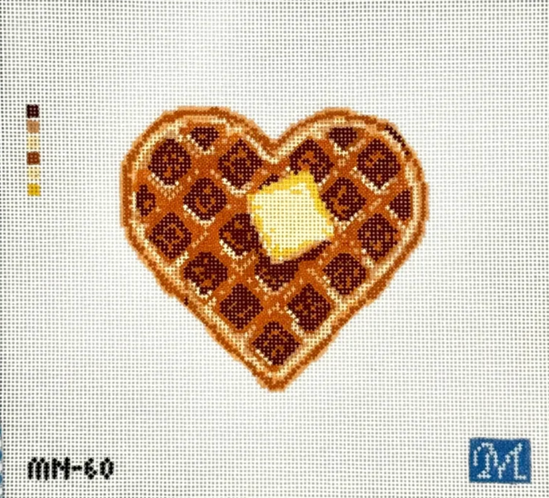 I Love You a Waffle Lot Canvas