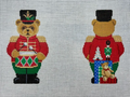 2 Sided Teddy Bear Drummer Canvas