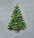 Star Tree Ornament Canvas