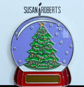 Christmas Tree Snow Globe Needleminder