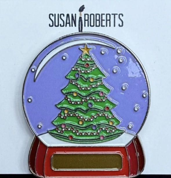 Christmas Tree Snow Globe Needleminder