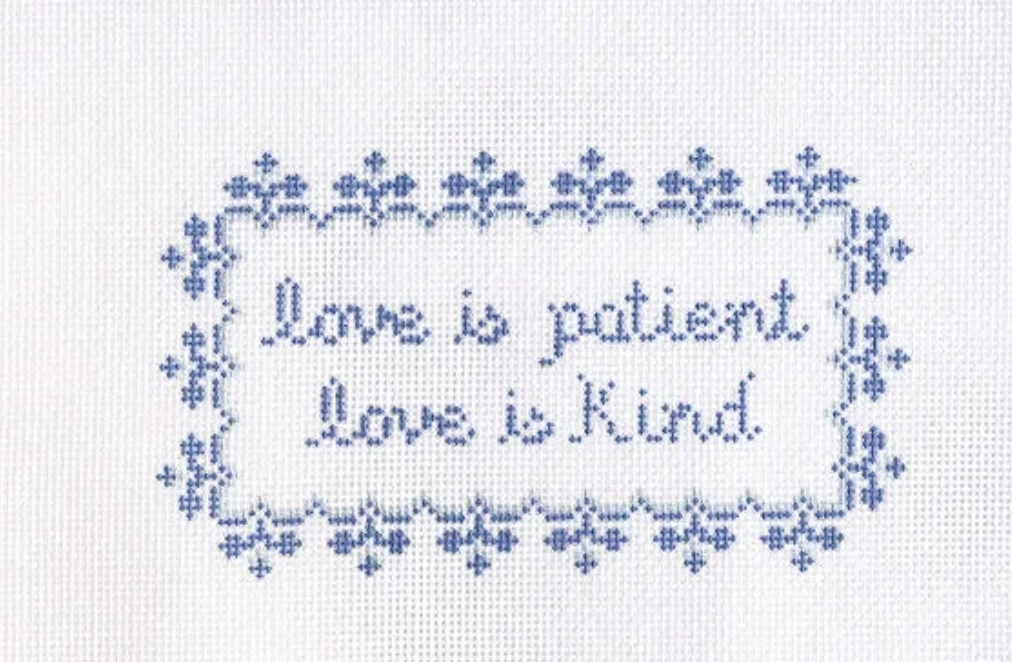 Love is Patient, Love is Kind Canvas