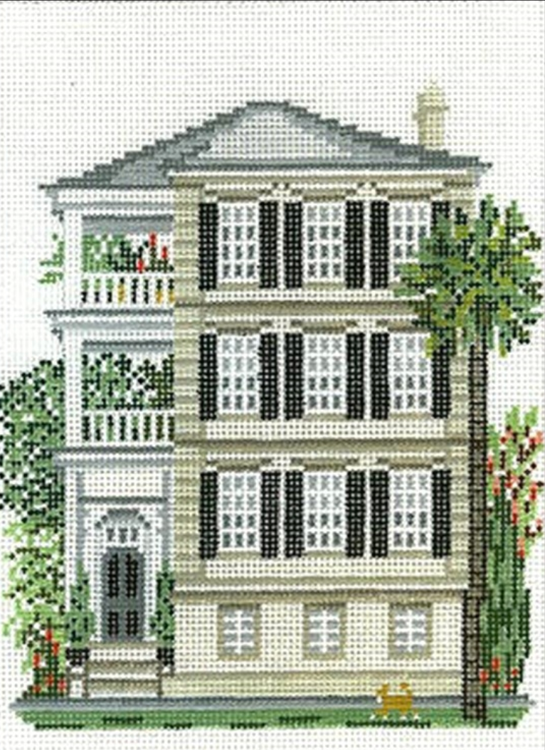 Battery Street House Canvas