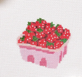Strawberry Basket Canvas