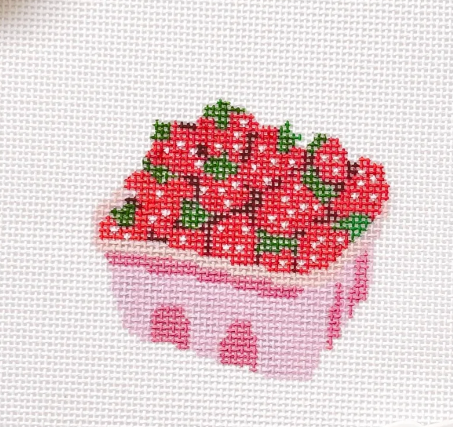 Strawberry Basket Canvas
