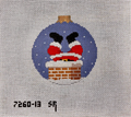 Down the Chimney 4.5" Round (13m) Canvas