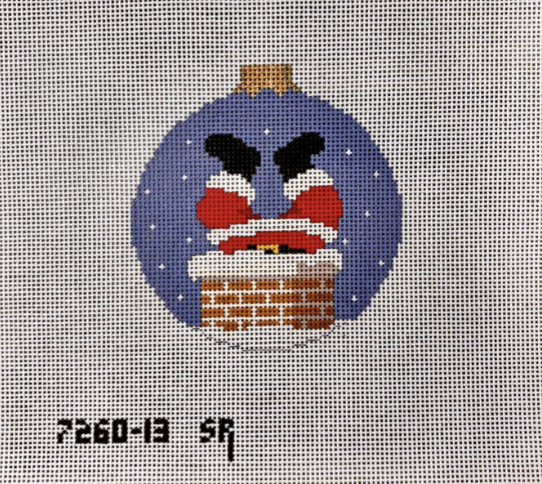 Down the Chimney 4.5" Round (13m) Canvas