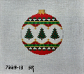 Trees 4.5" Round (13m) Canvas