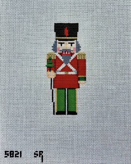 Nutcracker 5" Ornament Canvas