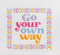 Go Your Own Way Canvas