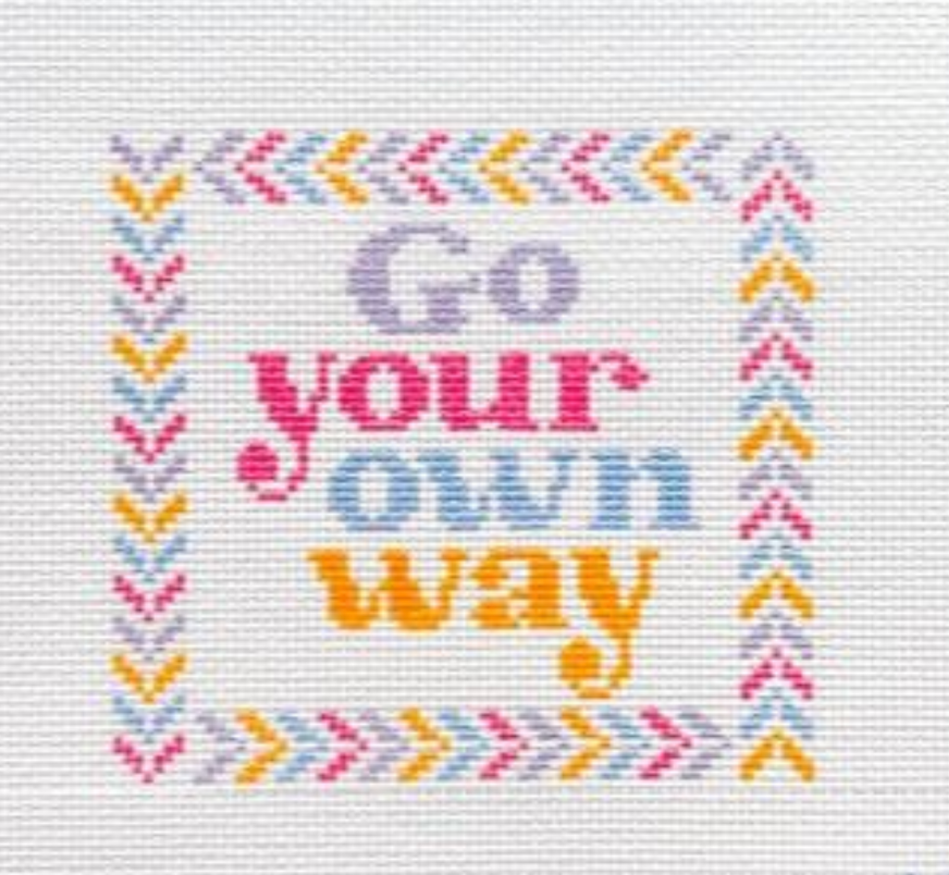 Go Your Own Way Canvas
