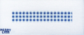 Large Gingham Key Fob (Blue) Canvas