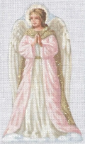 Pink Angel (Nativity) Canvas